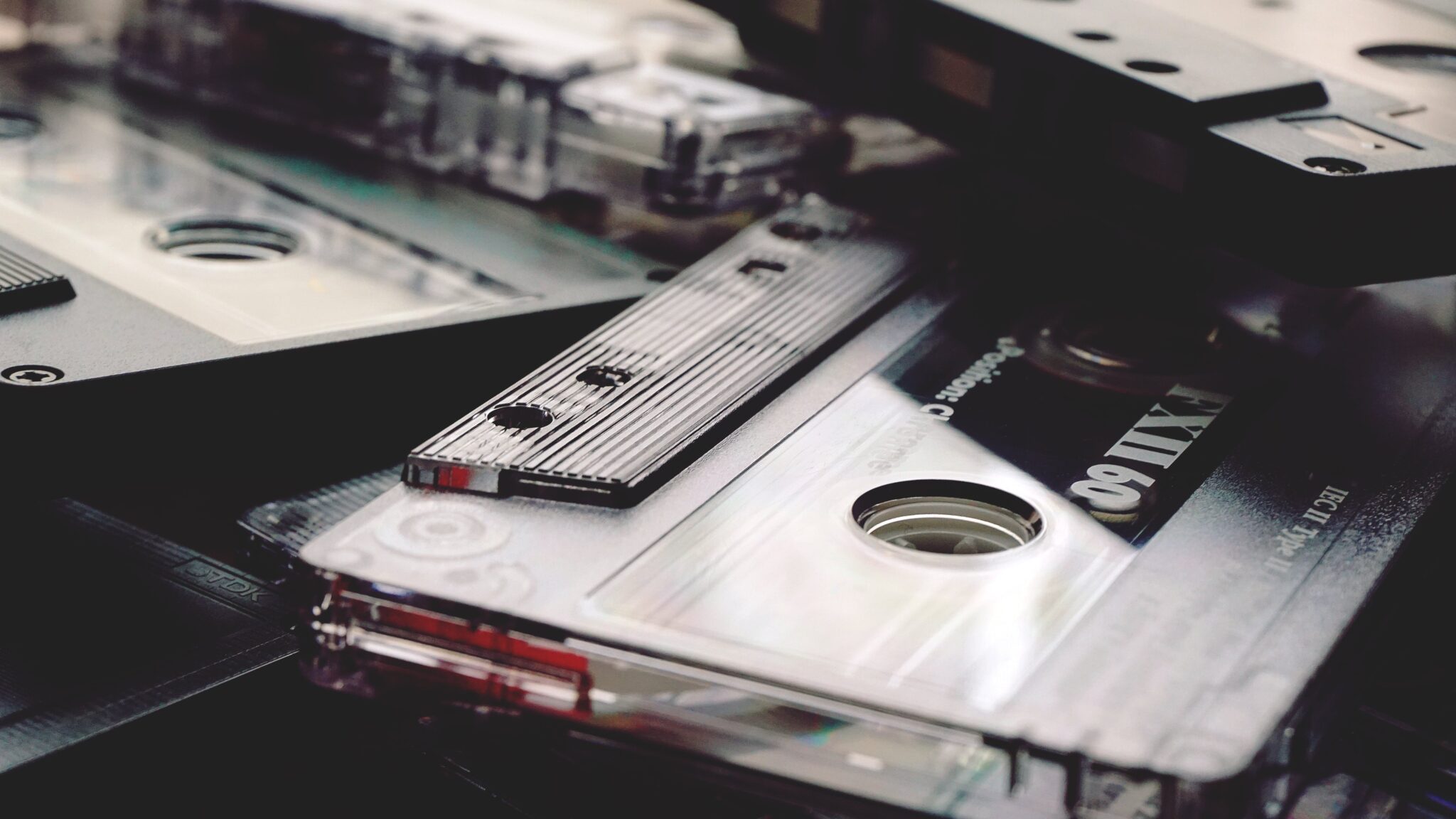 old audio tape.